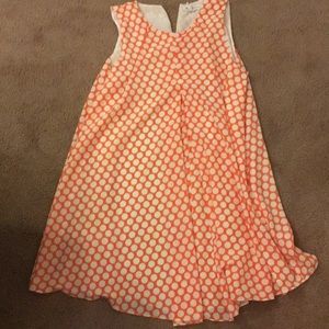 BCBG polka dot swing dress
